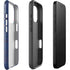 Guam Flag Dark Wood iPhone 16 Pro Max Impact Case